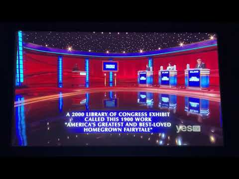 Final Jeopardy, “Children’s Literature” - Matt Amodio DAY 32 (9/30/21)