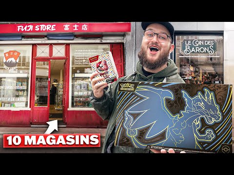 J’ai fait 10 MAGASINS INDÉPENDANT pour TROUVER du POKÉMON (Que du banger..)