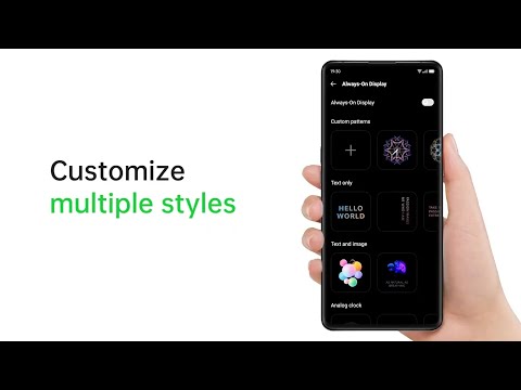 Reno5 Pro | How to Customize a Unique Always On Display | ColorOS 11