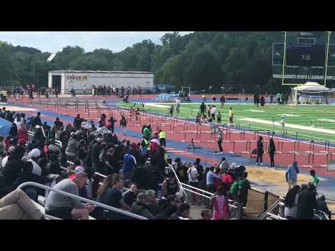 4A Girls 100 Hurdle Prelims Heat 3-MPSSAA State Record 13.45