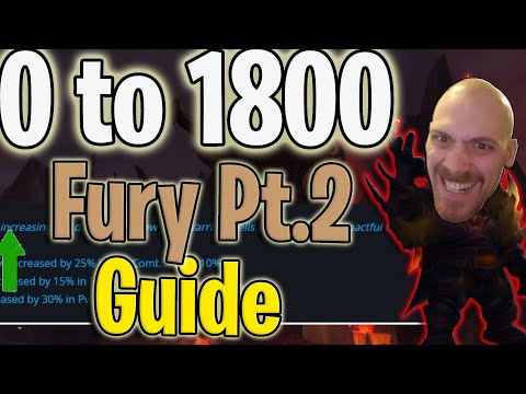 0 to 1800 Fury Warrior 10.1.5 Pt.2 - WoW Dragonflight Solo Shuffle PvP Guide