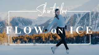 FLOW ON ICE // Figure Skating On A Frozen Lake In Switzerland