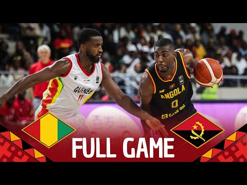 Group Phase | Guinea v Angola | Full Basketball Game | FIBA AfroBasket 2025