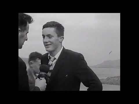 Boat And Bicycle to School from Valentia Island, Co. Kerry, Ireland 1967