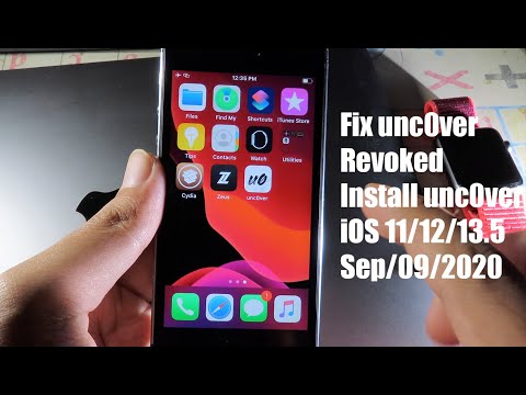[UPDATE] Fix & Install unc0ver FOR iOS 11/12/13.5 (Fix Revoked)