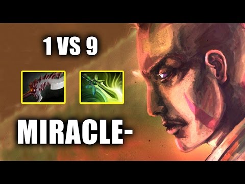 Dota 2 Miracle- Anti-Mage - this is the definition of a CARRY