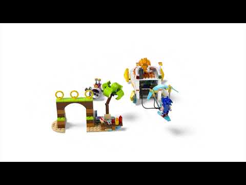 Конструктор Sonic the Hedgehog Човен з «Пригод Тейлза» 393 деталі (76997)