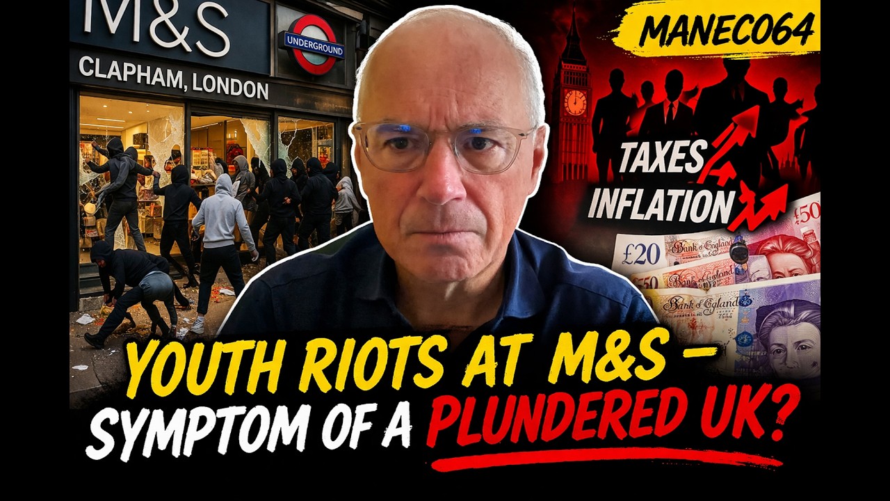 Youth Riots in London: The Real Cause They WON’T Tell You About.