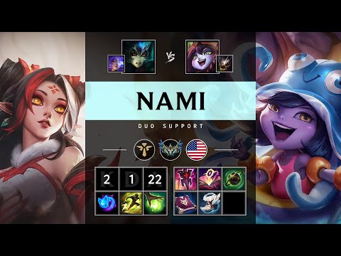 Nami Support vs Lulu - NA Challenger Patch 25.16