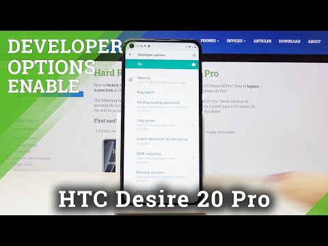 How to Find Developer Options in HTC Desire 20 Pro – Enter Hidden Advanced Settings