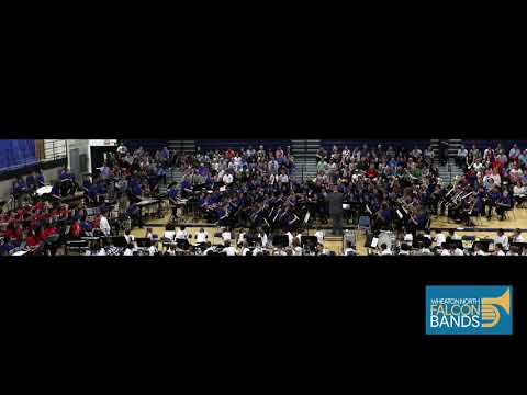 WNHS Combined Bands: Ghost Train (Mvt. 1) - Whitacre (2019)