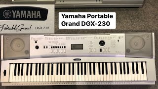 Video thumbnail for Yamaha Portable Grand DGX-230 Piano ( wilson’s music instruments 03371476660 ) by Wilsons Musical Instruments