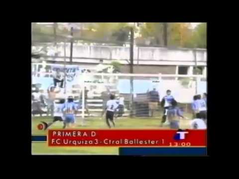 Ferro Carril Urquiza 3 - Central Ballester 1 (Primera D Apertura 1998)