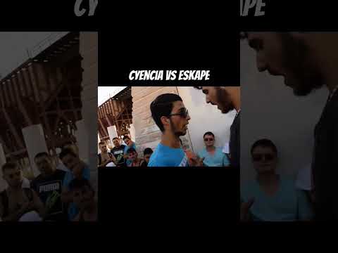 (cyencia VS eskape) síguenos si quieres ver más contenido así #batallasderap #freestyle
