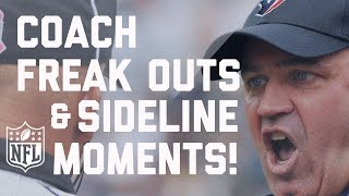 Funniest Coach Freak Outs & Sideline Moments! | NFL