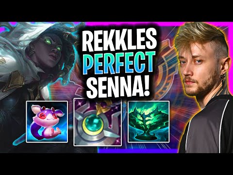 REKKLES PERFECT GAME WITH SENNA! | LR Rekkles Plays Senna Support vs Anivia!  Season 2025