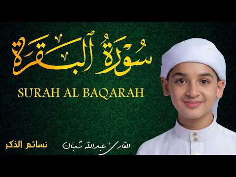 سورة البقرة كاملة || لطرد الشياطين وتحصين المنزل || الطفل القارئ عبدالله شعبان ||  Surat Al Baqarah
