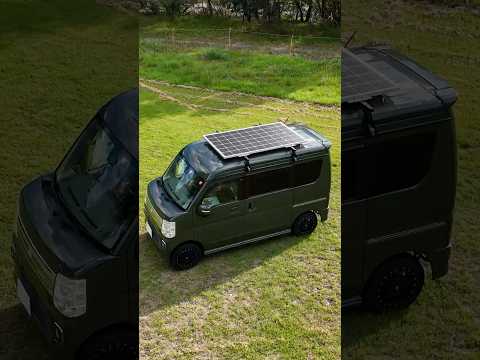 Thumbnail for World’s Smallest DIY Camper Van | Fully Equipped Off-Grid Mini Van Build by Suzuki, Car, Minivan, Van