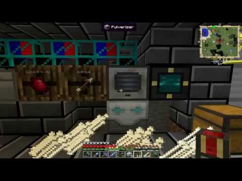 Minecraft FTB Unleashed : EP 7 : Lava Power, Duplication Bug, Auto Bonemeal