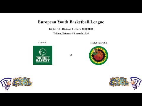 Skuru Basket (Sweden) vs MKK Sokolow SA (Poland) - EGBL - 2016-03-04