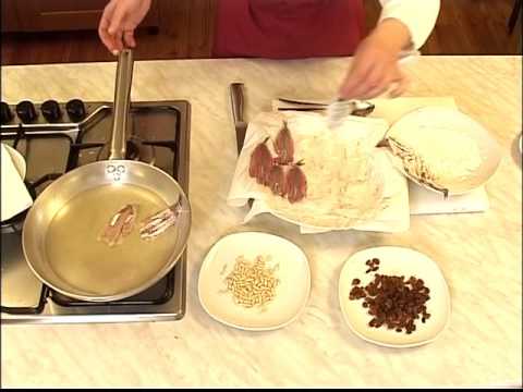 Cuisine régionale italienne : Sardines marinées