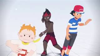 【MMD Pokemon】WAVE【Ash, Kiawe, Sophocles】