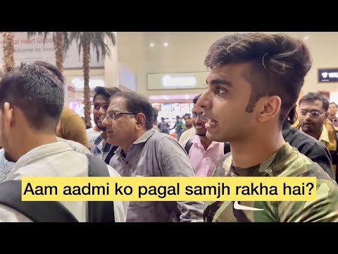 Trouble with airline people - they consider the public to be crazy 😡