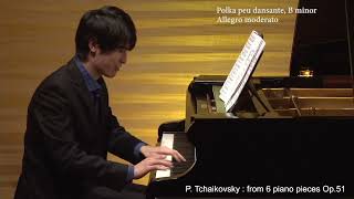 チャイコフスキー：6つの小品 少し踊るようなポルカ