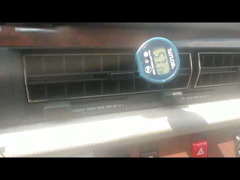 1986 Mercedes 560SEL -  air conditioning video
