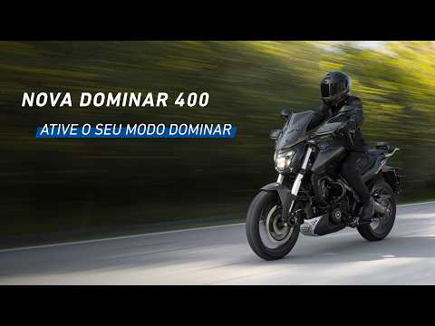 Nova Dominar 400 - Mais conectividade e tecnologia!
