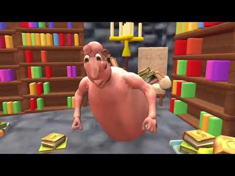 Globglogabgalab but it's made in spore and someone's screaming the lyrics