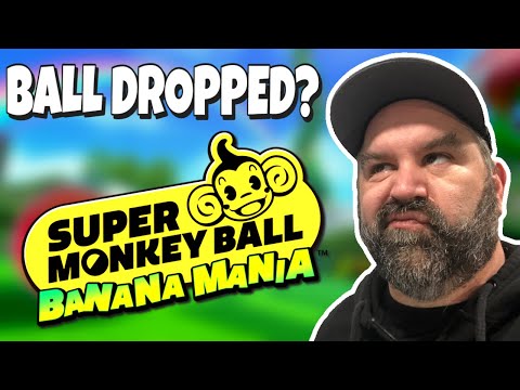 Super Monkey Ball Banana Mania Review:  Ball Dropped?