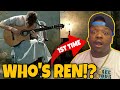 International Rap Star FIRST time EVER hearing REN! Hi Ren, Busking, The Hunger! W/ STEVIE STONE
