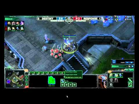 ROOTDestiny (Z) vs. LGReSpOnSe (P) [Game 2] 1/2 - MLG Dallas 2011