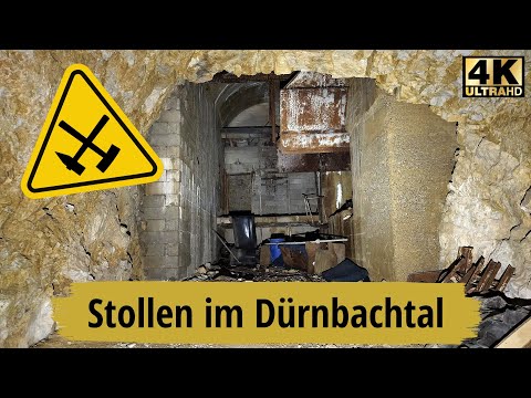 Old mine exploration: upper tunnel in the Dürnbach valley/Lower Austria