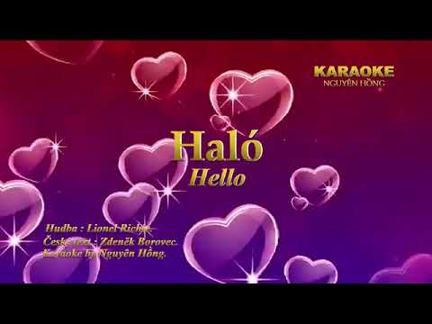 Karaoke Haló ( Hello ) Beat Jiří Korn.