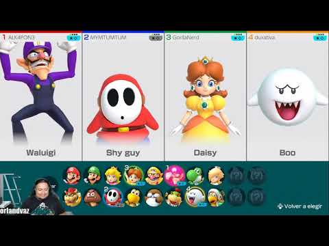 FIESTA DE SALCHICHAS! //MARIO PARTY// JALARA ESTA MADRE?