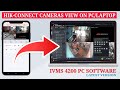 Hikvision IVMS 4200 Latest Version Setup Connect Hik Connect Account For PC Live View Playback