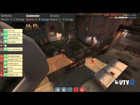 VanillaTV - Karnage vs Decerto - Sparkle TF2 Cup Open - Final - Snakewater