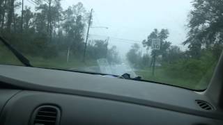 preview picture of video 'Tropical Storm Isaac 8-30-12 The drive Home Day 3 Part 3'