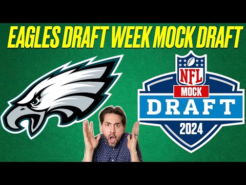 2024 MOCK DRAFT| Philadelphia Eagles 7 Round NFL Mock Draft| BIG TRADE?