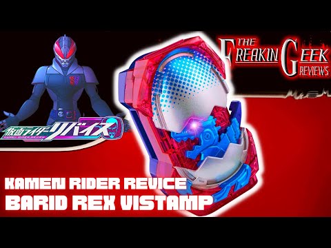 Kamen Rider Revice BARID REX VISTAMP: EmGo's Reviews N' Stuff