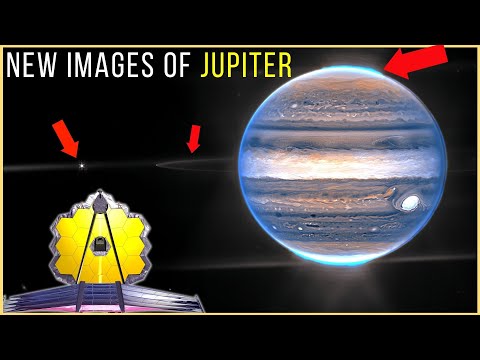 WOW! Jupiter sparkles in a new image from the James Webb Space Telescope.