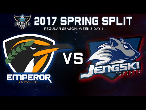 Pro Gaming Series 2017 Spring Split Week 5 Day 1 - EMP vs JSK