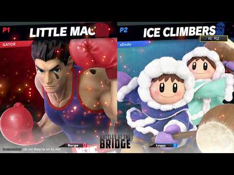 Battles at the Bridge #24 - Surge (Little Mac) vs Luggy (Dark Pit, Ice Climbers) - Winners' R2