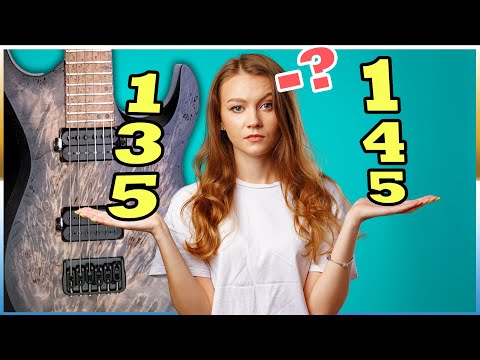 What's up with 1-3-5 and 1-4-5 on Guitar?!