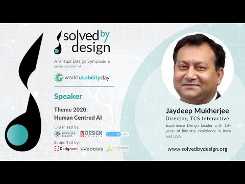 Joydeep Mukherjee | Solved By Design | World Usability Day 2020