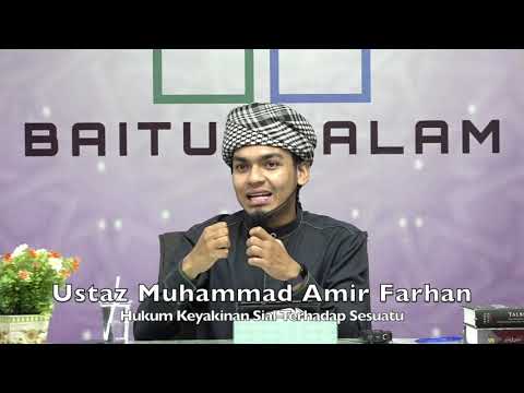 20200111 Ustaz Muhammad Amir Farhan : Hukum Keyakinan Sial Terhadap Sesuatu