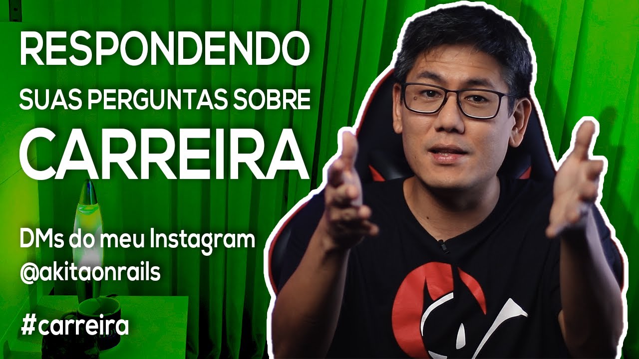 Respondendo suas Perguntas sobre Carreira | via Instagram