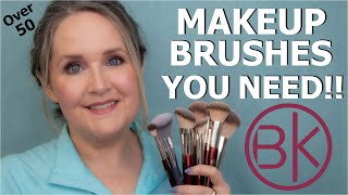 Best BK Beauty Brushes! Which Ones Should You Add to YOUR Collection??AMAZING on Mature Skin!! 😍